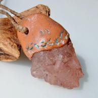 アイスクリスタル・ヒマラヤ水晶ネックレス