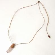 アイスクリスタル・ムーンストーンネックレス・全体